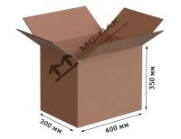 Гофрокороб Т-23 бурый 400х300х350 мм