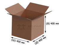Картонная коробка 400х400х400 мм Т-23 бурая
