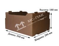 Гофролоток П-32 390х284х180 мм для офощей/фруктов