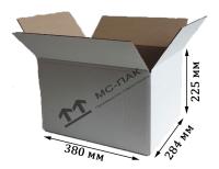 Гофрокороб Т-24 белый 380х284х225 мм