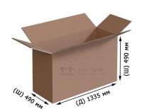 Гофрокороб П-33 бурый 1335х490х490 мм