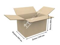 Гофрокороб 1200х800х800 мм П-32 бурый