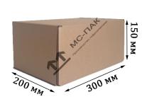 Картонная коробка тип «M» 300х200х150 мм Т-23