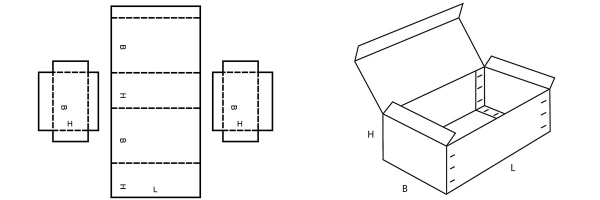 Короб FEFCO 0608