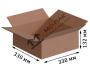 Гофрокороб №3 бурый 330х330х132 мм Т-23