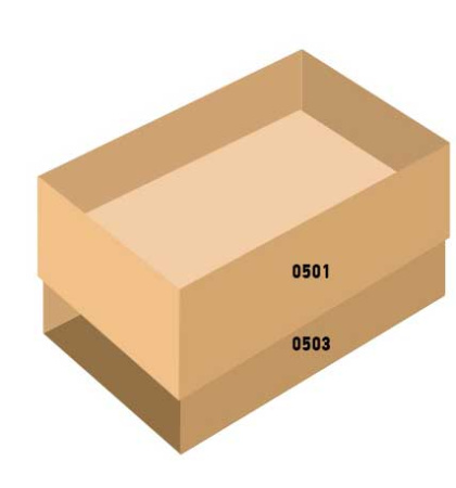 Короб FEFCO 0507 Короб FEFCO 0507