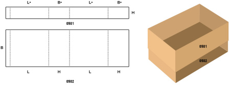 Короб FEFCO 0504