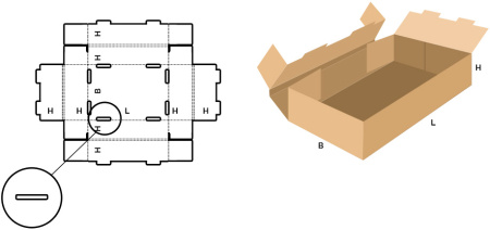 Короб FEFCO 0425