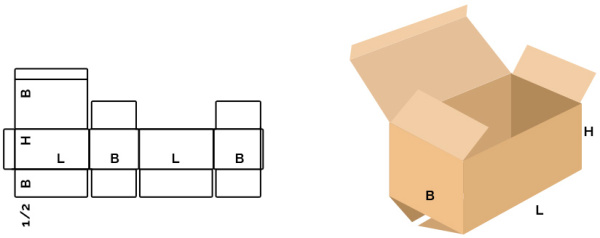 Короб FEFCO 0212