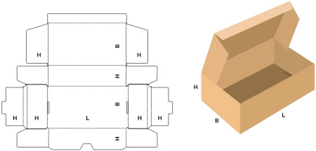 Короб FEFCO 0429