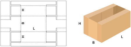 Короб FEFCO 0433