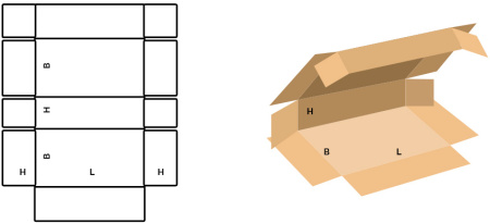 Короб FEFCO 0410