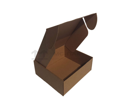 Самосборный короб 180х170х60 мм Т-12 бурый 0427