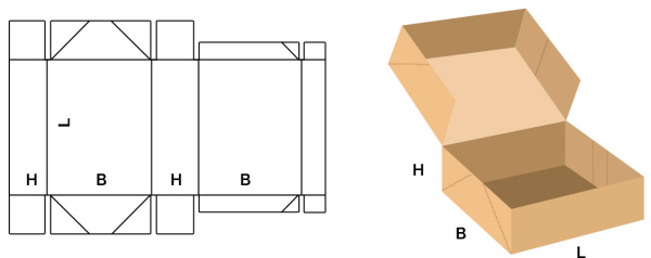 Короб FEFCO 0761