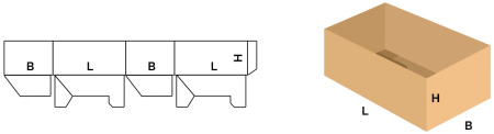 Короб FEFCO 0700 Короб FEFCO 0700