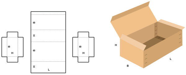 Короб FEFCO 0608
