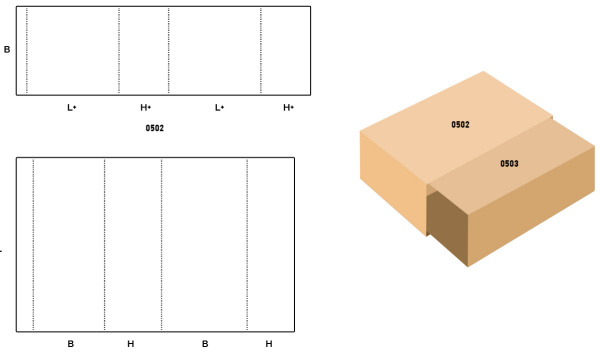 Короб FEFCO 0505 Короб FEFCO 0505