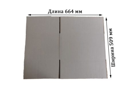 Гофрокороб Т-24 белый 380х284х225 мм